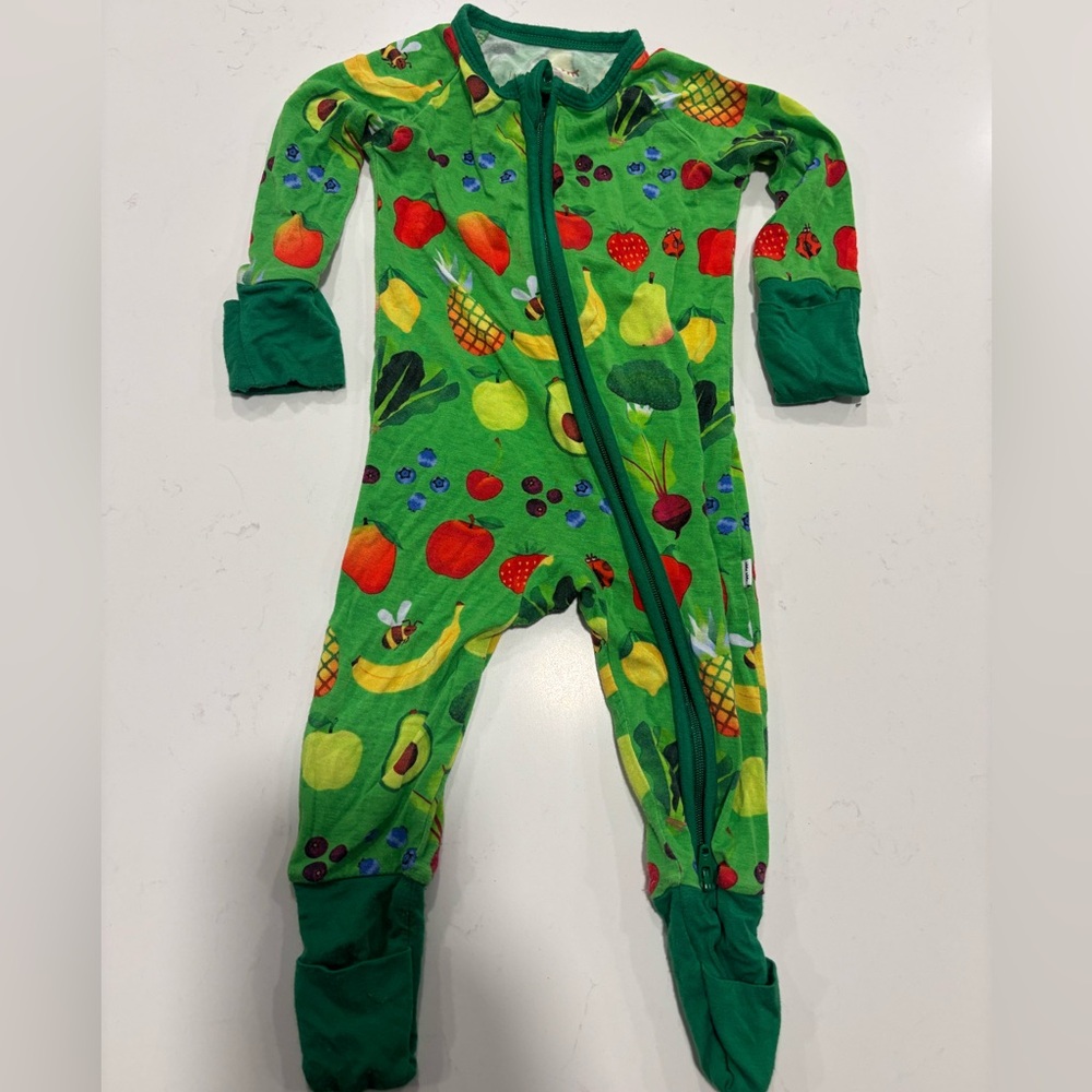 Little Sleepies Once Upon a Farm 0-3 month zippy